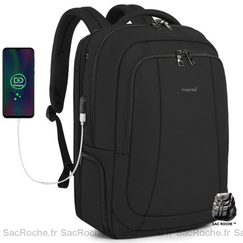 Sac À Dos Antivol Usb Homme Travail