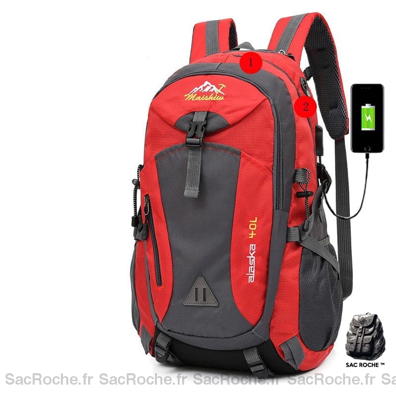 Sac À Dos Camping Usb Sport