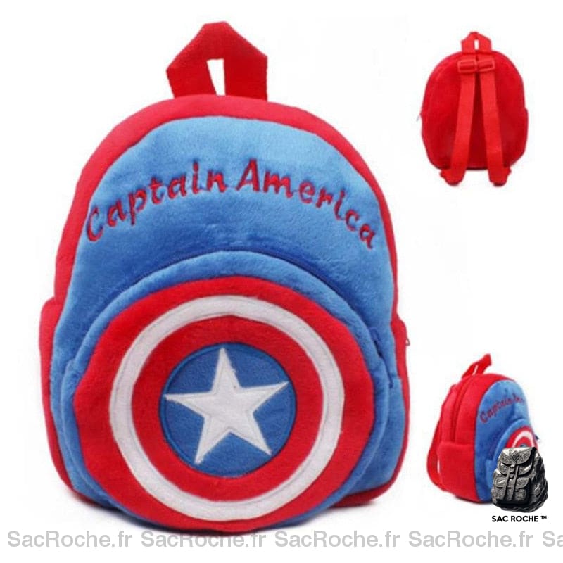 Sac À Dos Captain America Peluche Enfant