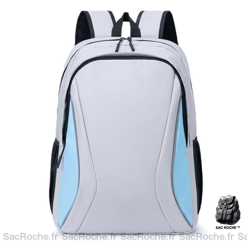 Sac à Dos HOMIEE Léger Et Résistant à L'eau - Compartiment Ordinateur 15,6", école, Travail, Voyage - Gris