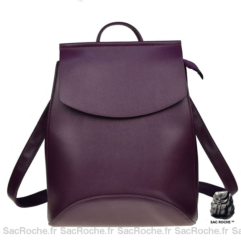 Sac À Dos Cours Femme Simili Cuir