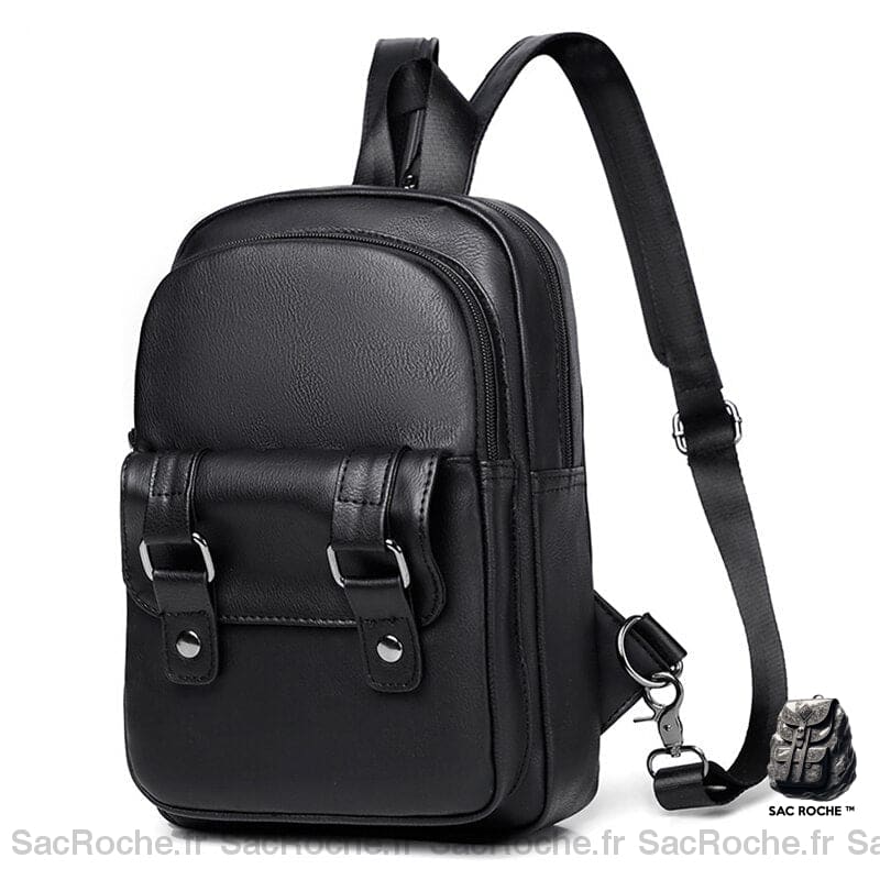 Sac À Dos Cuir Homme Compact