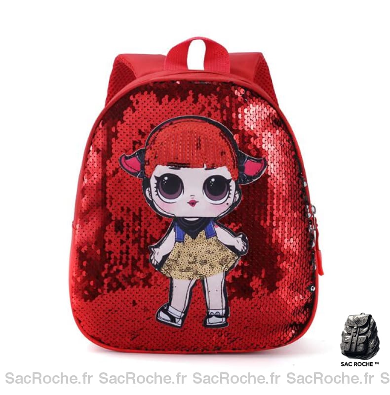 Sac À Dos Dora Exploratrice Rouge Enfant