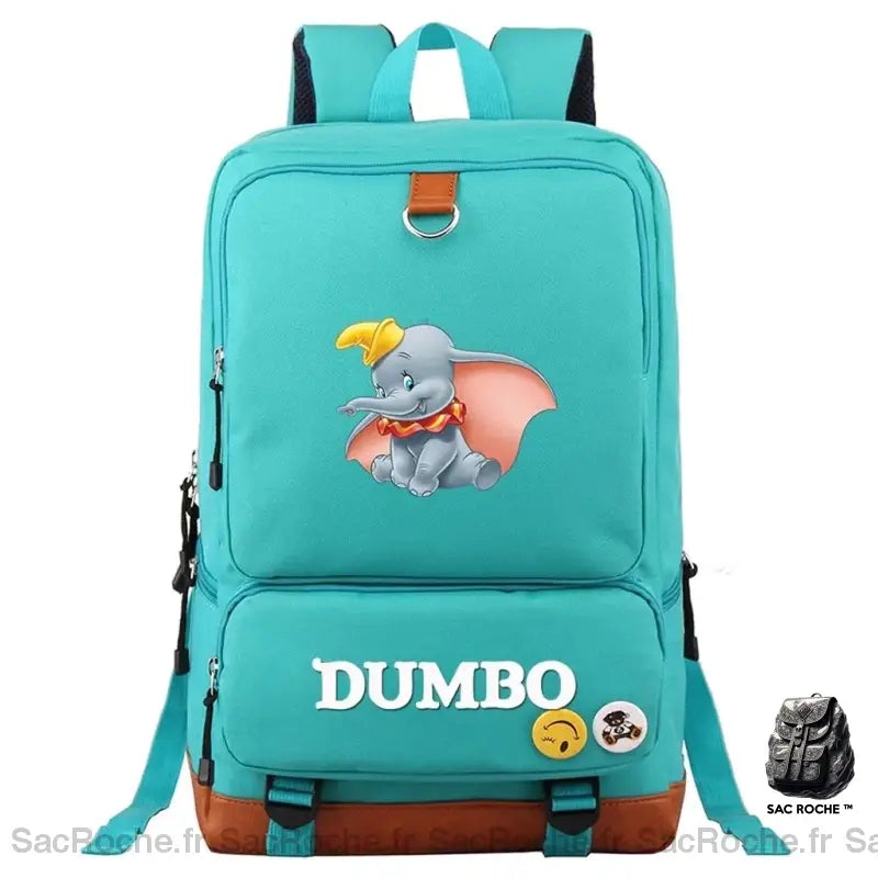 Sac À Dos Dumbo Maternelle Bleu Sac