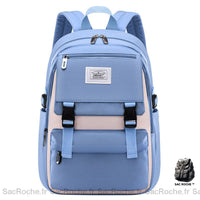 Sac À Dos Enfant Imperméable - Grande Capacité École Bleu Sacs Dos Scolaire