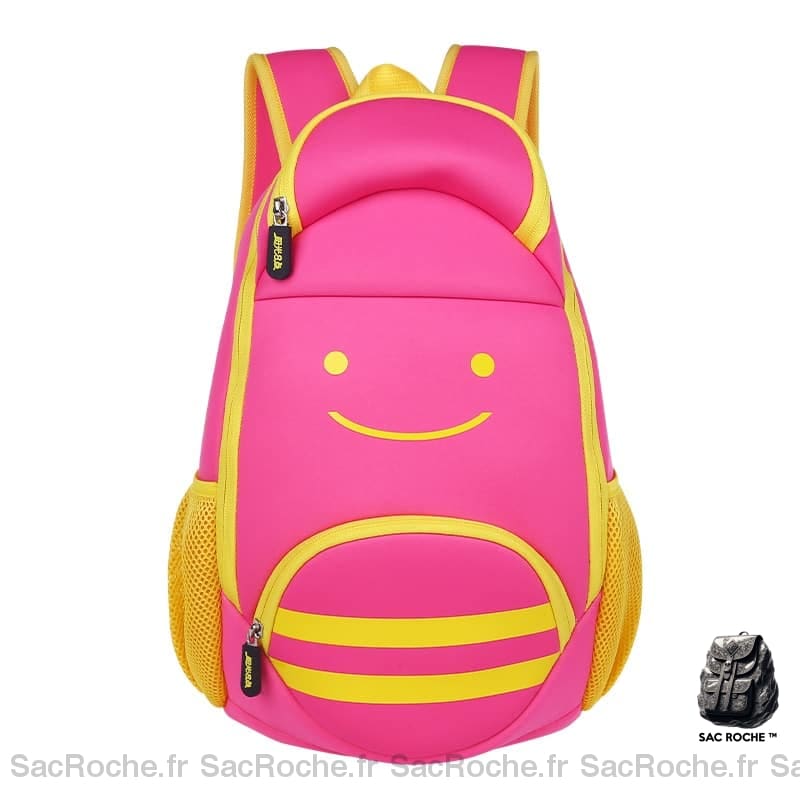Sac à dos ergonomique pour enfant rose