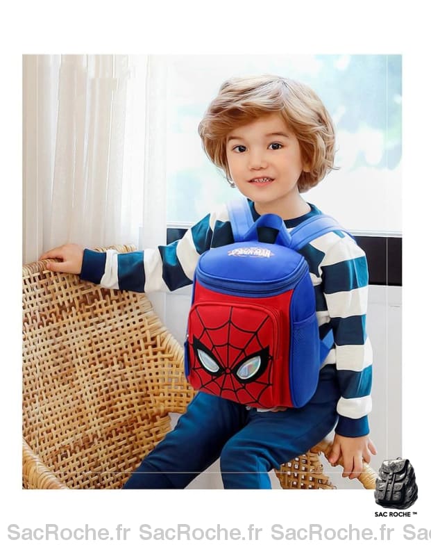 Sac À Dos Enfant Spiderman Rouge