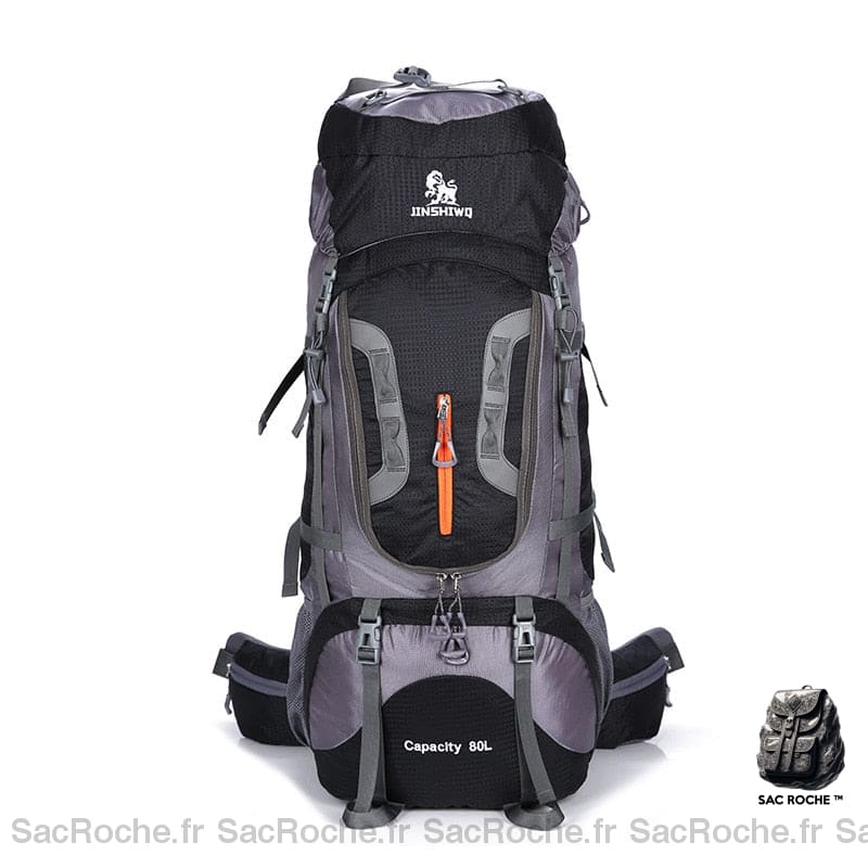 Grand sac à dos ultraléger en nylon - Noir - Sac à dos de randonnée Sac à dos