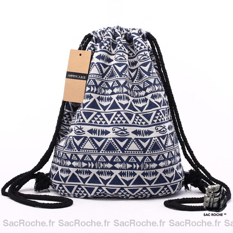 Sac À Dos Femme Boho - Motifs Tribal Tissu Sac A Dos Femme