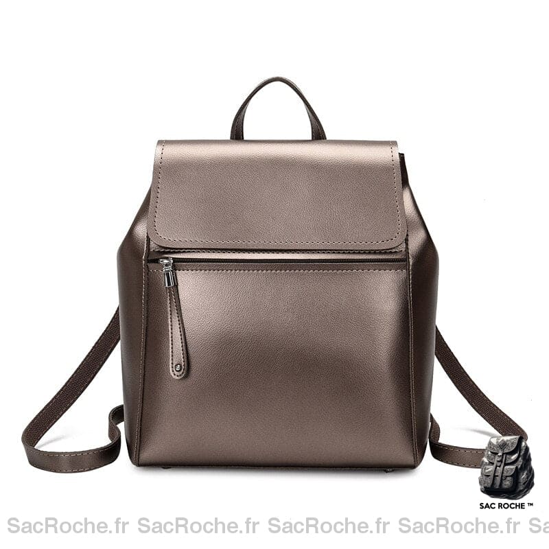 Sac À Dos Femme Chic Argent Petit