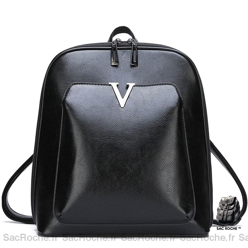Sac À Dos Femme Noir Chic