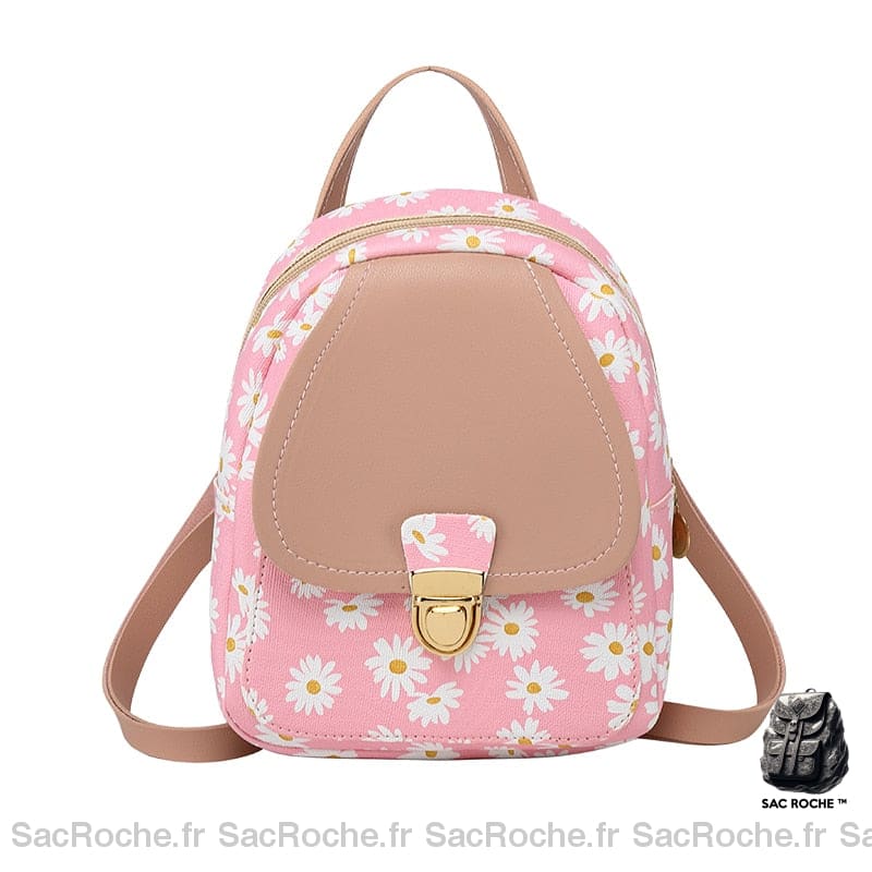 Sac À Dos Fleurs Femme Petit