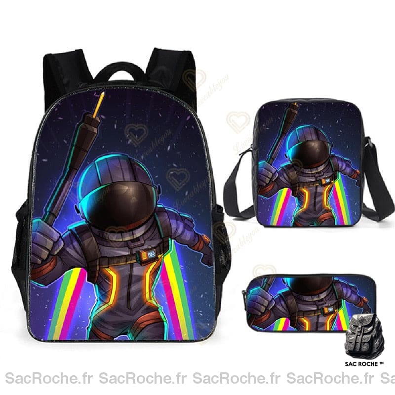 Sac À Dos Fortnite Arc-En-Ciel Enfant