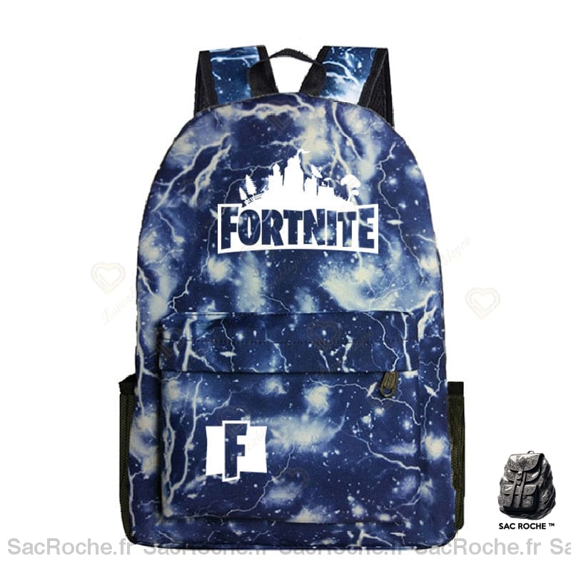 Sac À Dos Fortnite Bleu Galaxie Ado