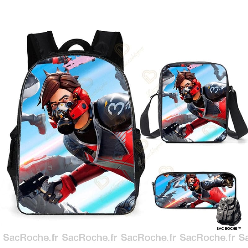 Sac À Dos Fortnite Élite Noir Enfant