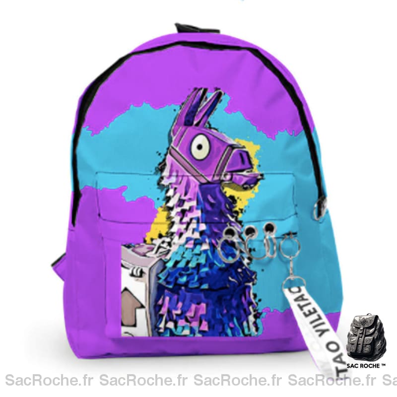 Sac à dos Fortnite Lama Battle Royale - Sac à dos scolaire Sac à dos