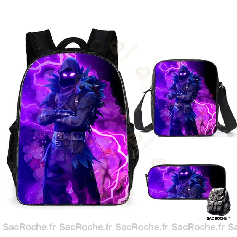 Sac À Dos Fortnite Noir Cur Enfant