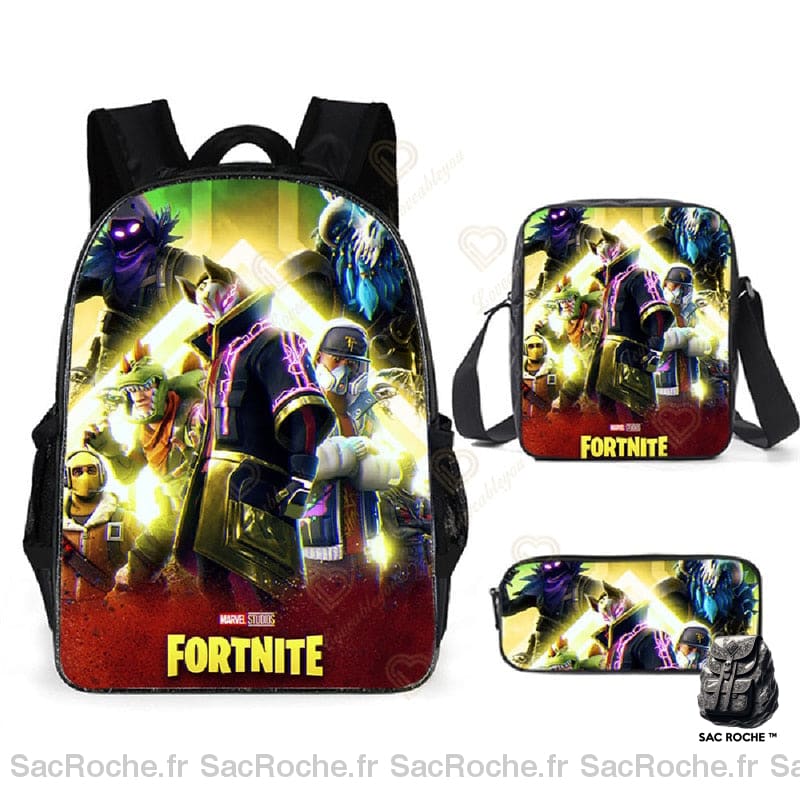 Sac À Dos Fortnite Vibrant Ado