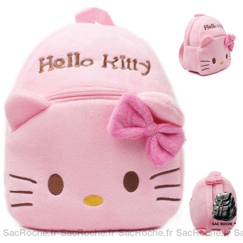 Sac à dos peluche Hello Kitty pour enfants - Rose - Sac sac de messager