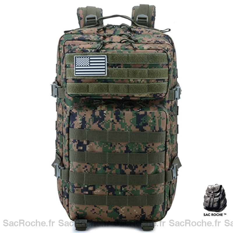 Sac À Dos Homme Camo Militaire