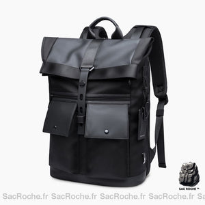 Sac À Dos Imperméable Bange Arid Noir Sac Homme