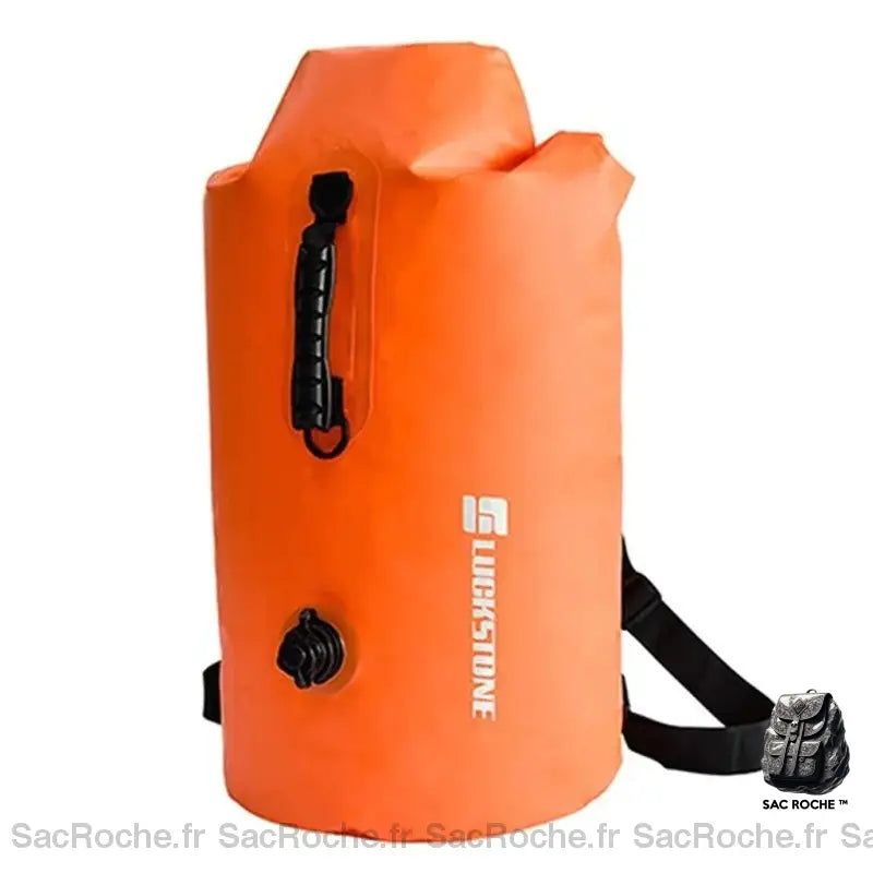 Sac À Dos Imperméable Orange 60L Sac