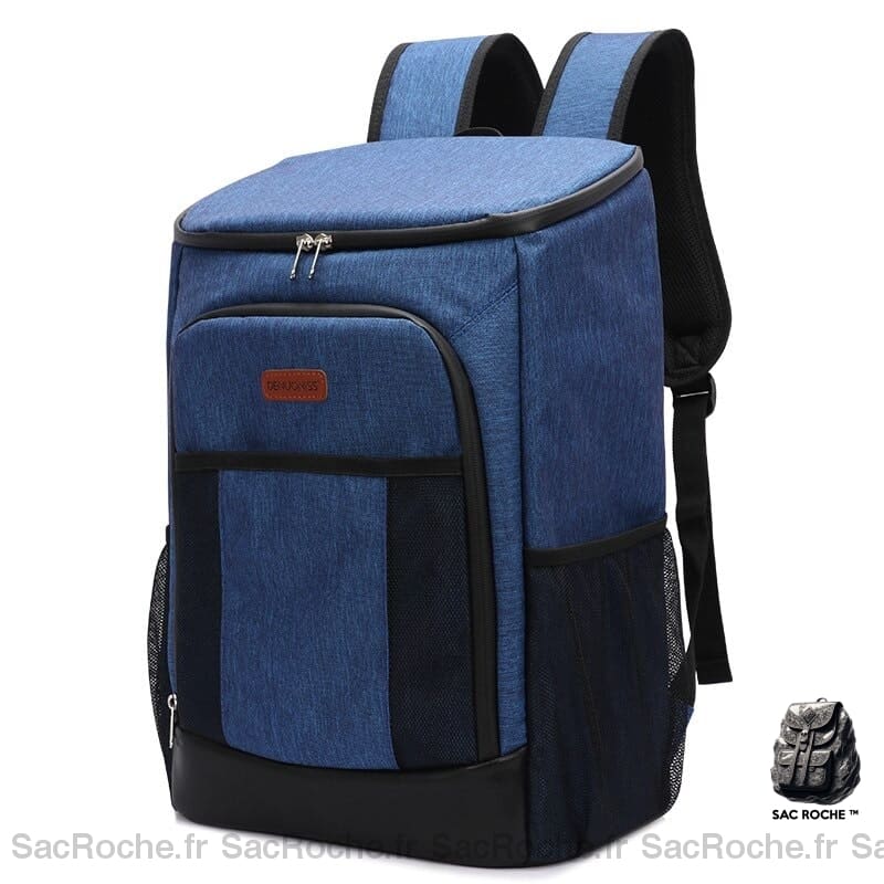 Sac À Dos Isotherme Bleu 30L - Fraîcheur Assurée Dos Isotherme