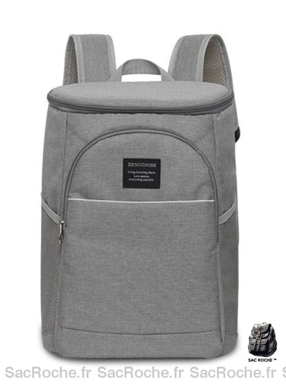 Sac À Dos Isotherme Gris 20L