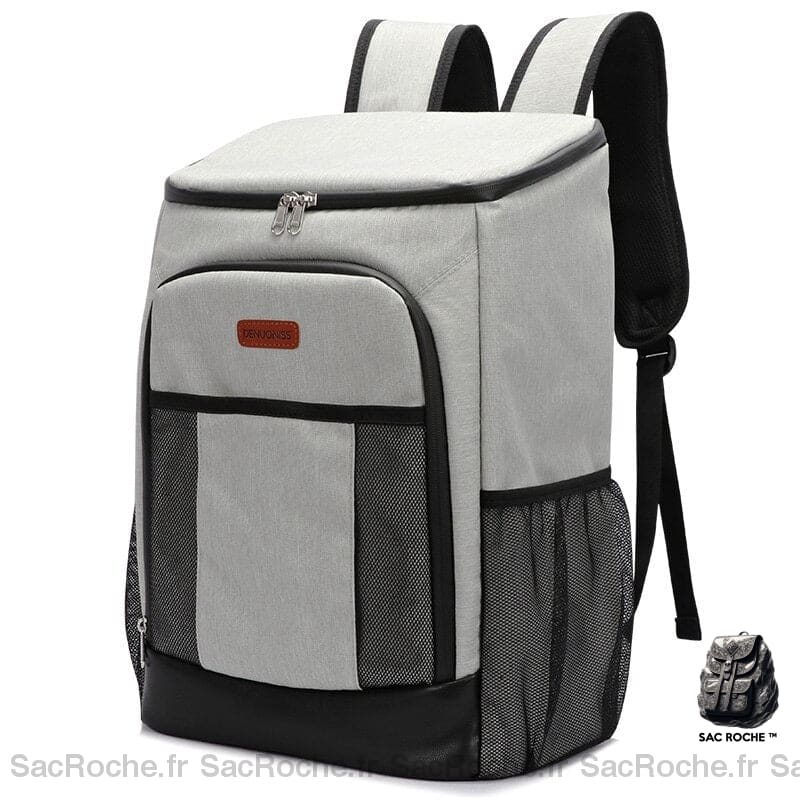 Sac À Dos Isotherme Gris 30L Dos Isotherme