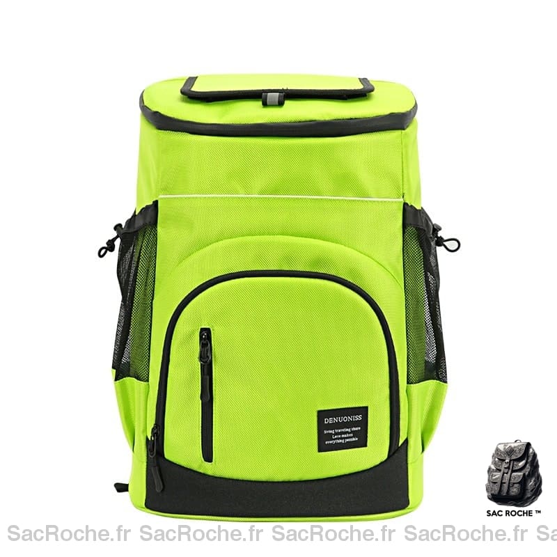 Sac À Dos Isotherme Vert 33L Dos Isotherme