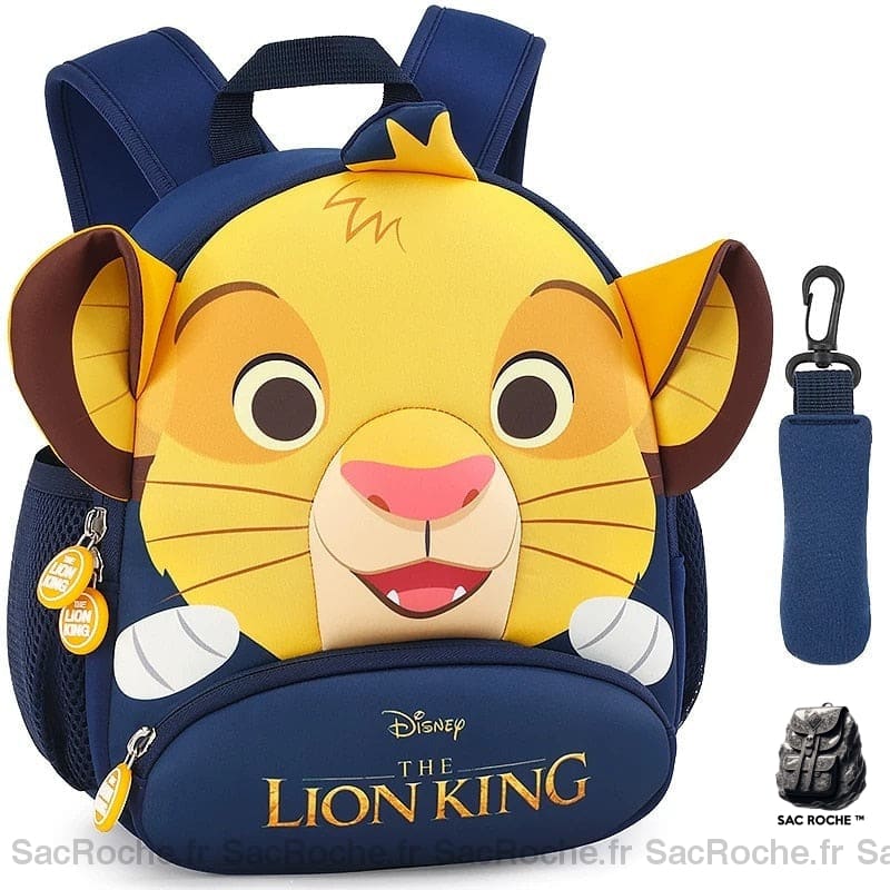 Sac À Dos Le Roi Lion Bleu Enfant