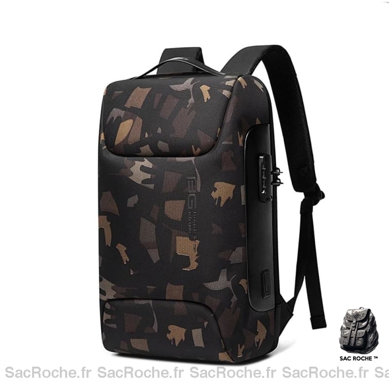 Sac À Dos Luxe Ergonomique Camouflage Homme