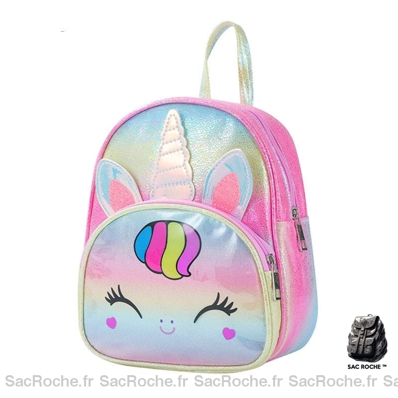 Sac À Dos Maternelle Licorne Rose Enfant