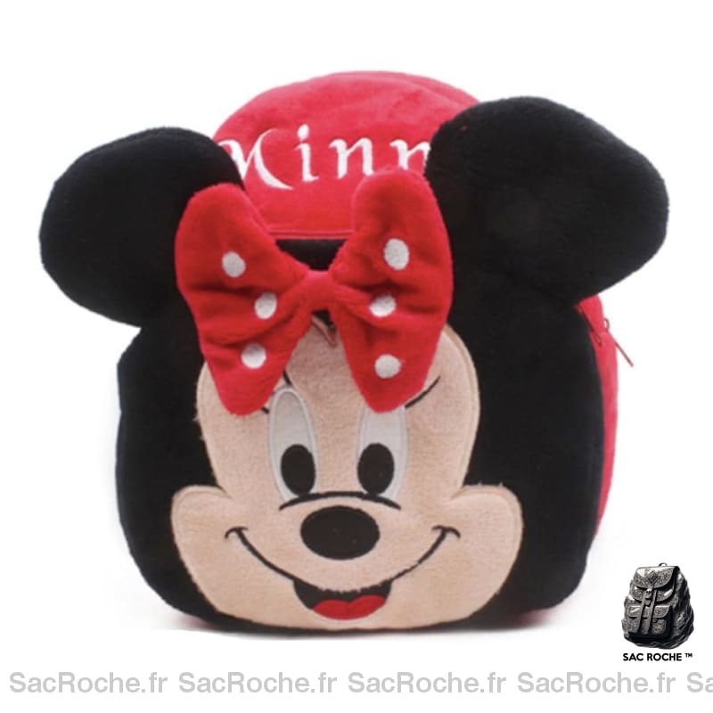 Sac à dos peluche Minnie - Sac à dos scolaire Sac à dos