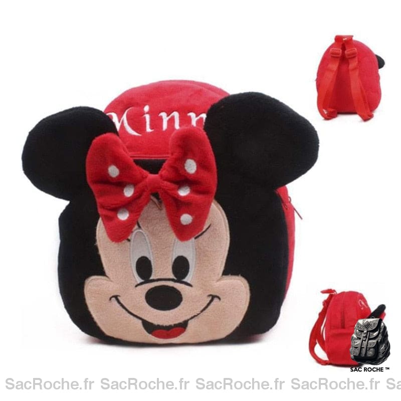 Sac À Dos Minnie Peluche Enfant