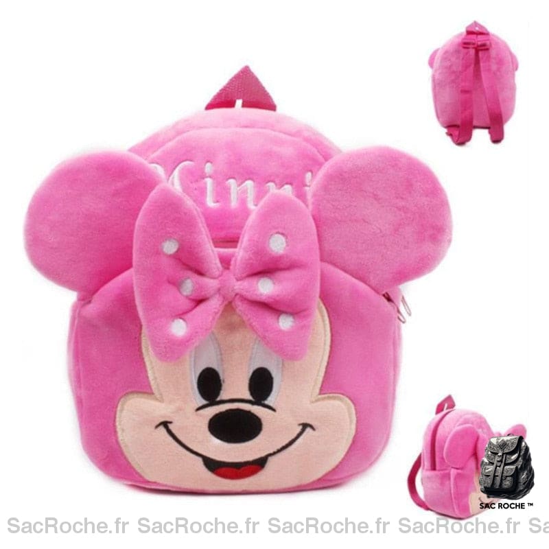 Sac À Dos Minnie Rose Disney Enfant