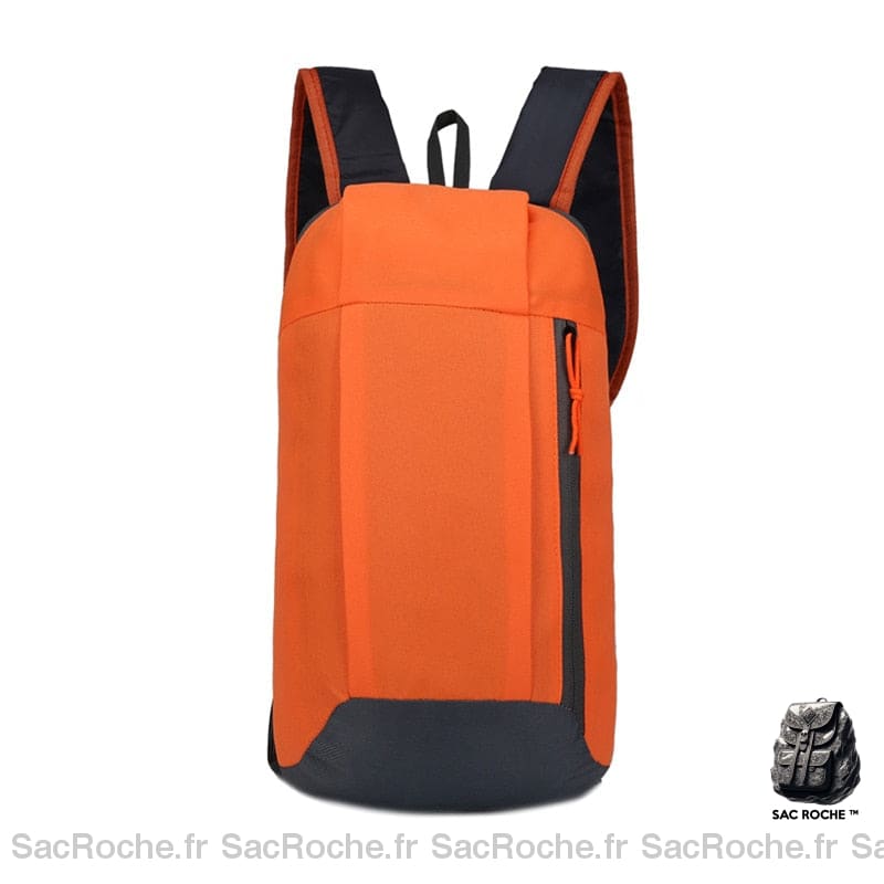 Sac À Dos Orange Basique Sport