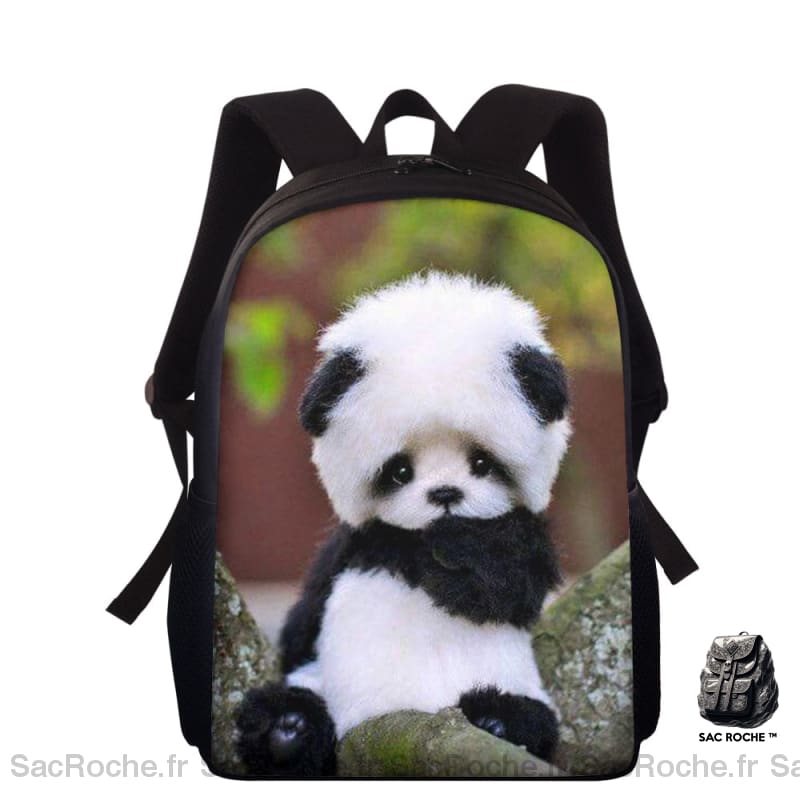 Sac À Dos Panda Naturel Bébé Enfant