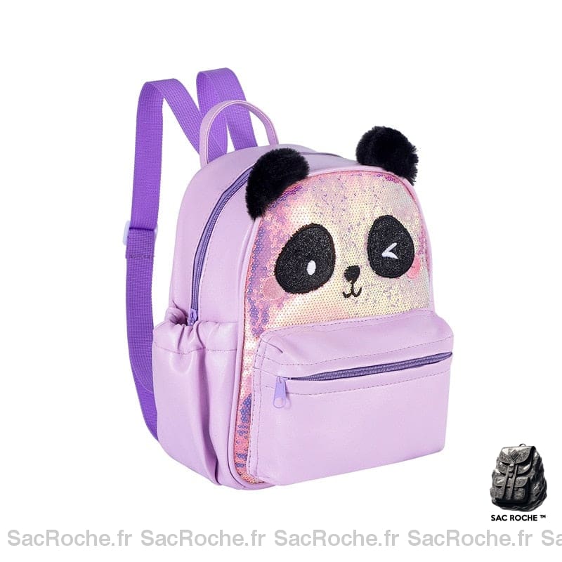 Sac À Dos Panda Rose École Fille Enfant