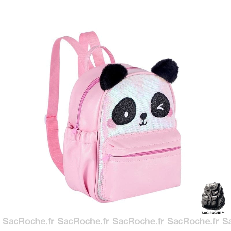 Sac À Dos Panda Rose Fun Enfant