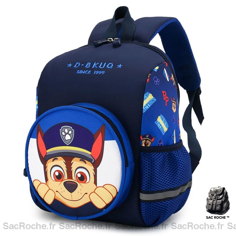 Sac À Dos Pat Patrouille Bleu Enfant