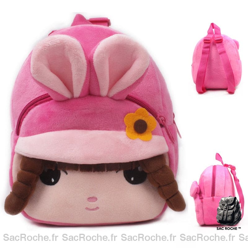 Sac À Dos Peluche Fille Enfant