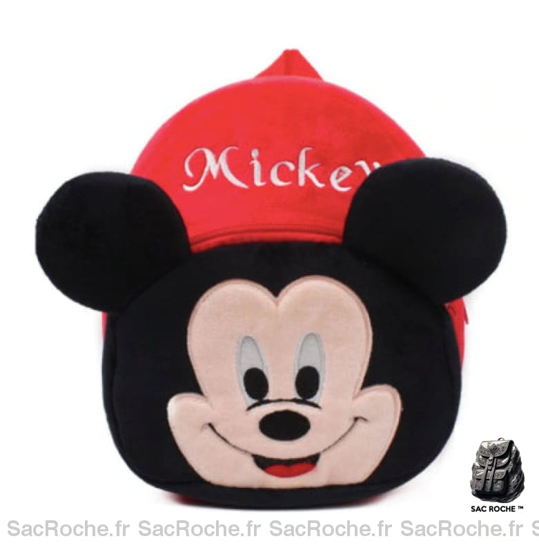 Sac à dos peluche Mickey - Mickey la souris Sac à dos scolaire
