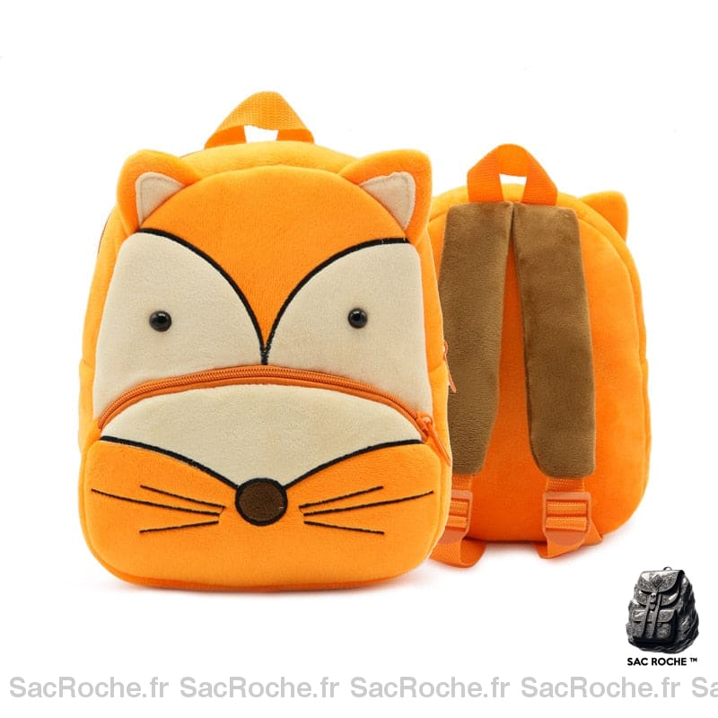 Sac à dos en peluche renard - Sac à dos pour enfants Sac à dos scolaire