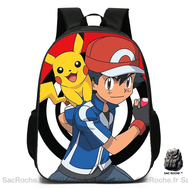 Sac À Dos Pikachu Et Satoshi - Originalité Garantie Enfant