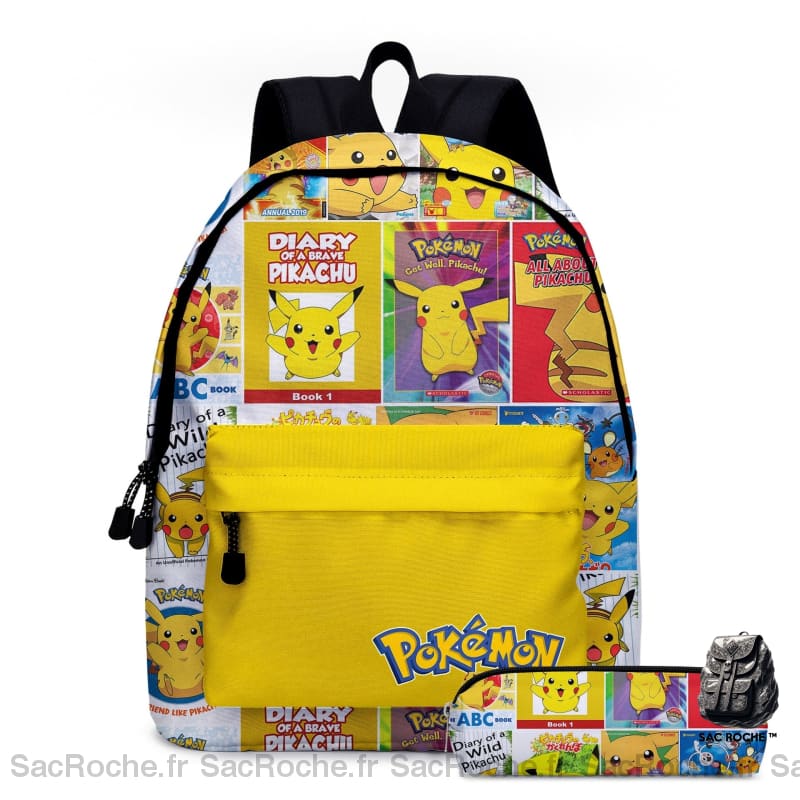 Sac À Dos Pikachu Pokemon - Original Enfant