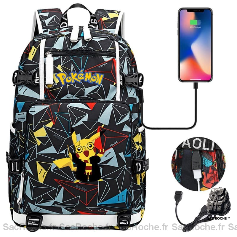 Sac À Dos Pikachu Universel Enfant