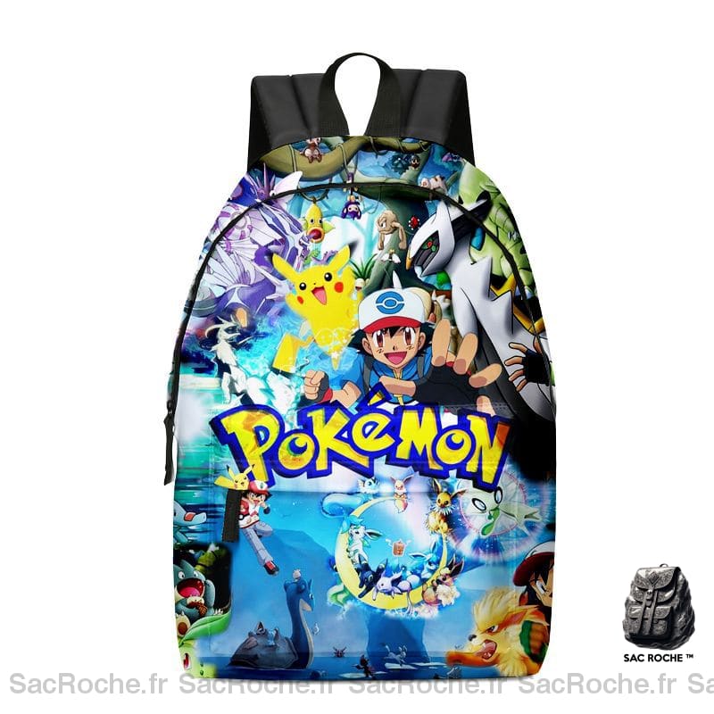 Pokémon Sac à Dos, Blanc, Única, Trousse Pokeball