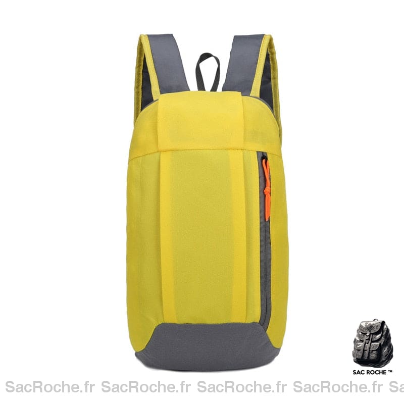 Sac À Dos Simple Jaune Sport