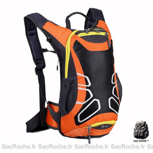 Sac À Dos Ski Femme Compact Orange Dos Sport
